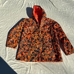 Camper Vibrant Red Quilted Jacket